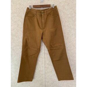 NWT Brahma Men Work Pants Canvas Tan Size Medium Carpenter Utility‎